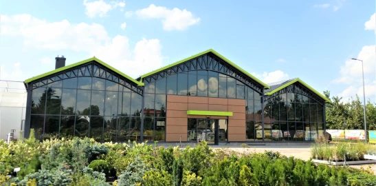 Centra na bazie szklarni