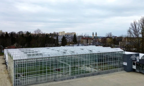 Moderní výukové skleníky Agro-Sur v Bílsku-Bělé – projekt Agro-Sur pro budoucí zahradníky