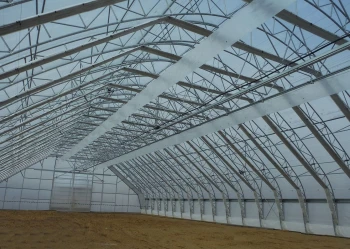 Wnętrze najwyższego i najszerszego tunelu szerokonoawowego oferowanego przez AGRO-SUR
